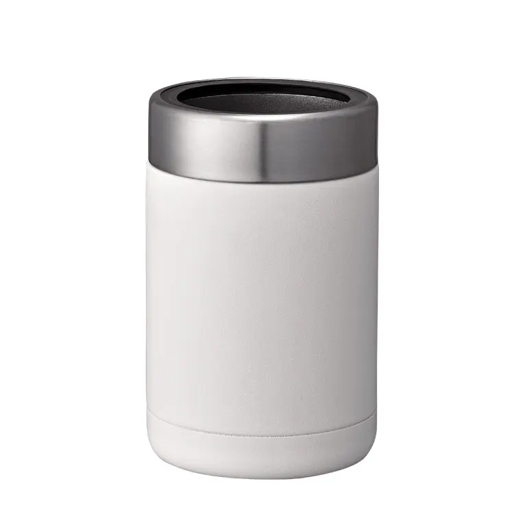 High Quality Multicolor 12 Oz Stainless Steel Slim Tumbler Can Cooler With Lid