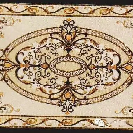 Красивая Цветочная Водоструйная мраморная плитка с рисунком