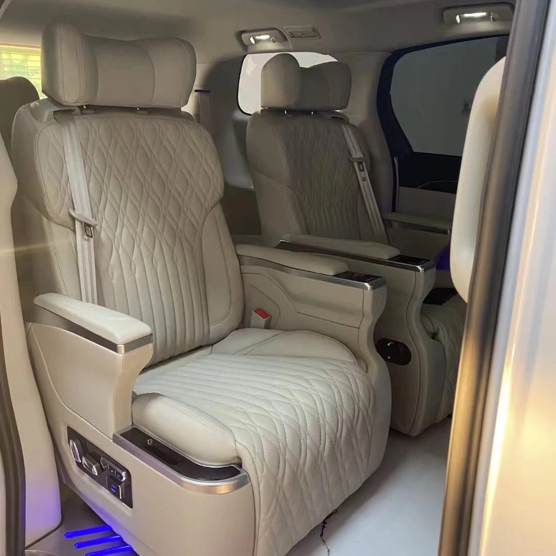ST-HD Mpv Субару Outback вентилируемые полулежа Массажная мощность поворотные регулируемые vip для автомобильных электрических роскошный фургон сиденья автомобиля