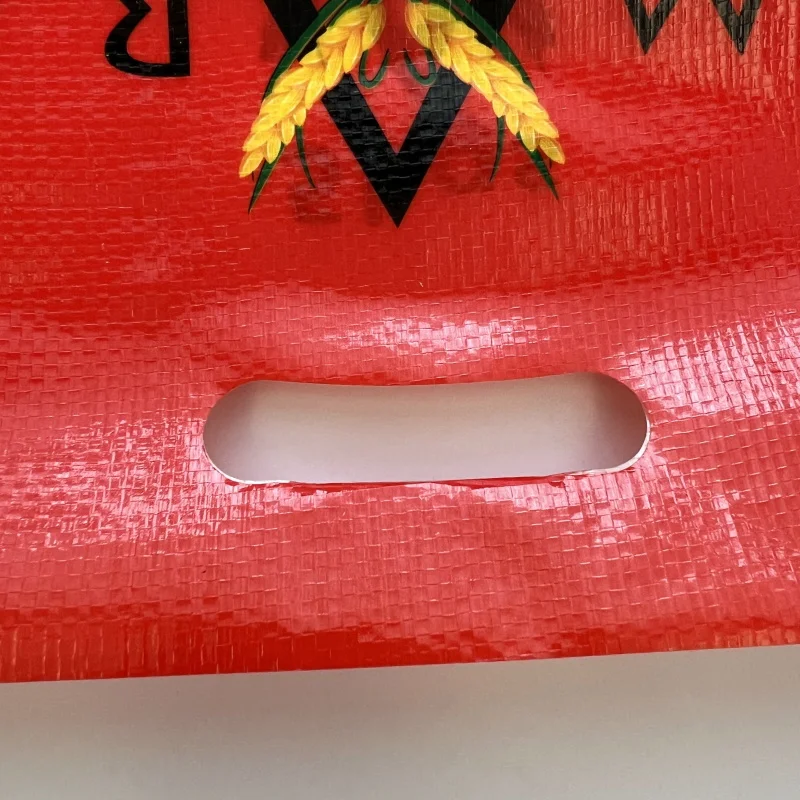 50kg Custom pp woven empty flour grain maize rice packaging corn bags rolls