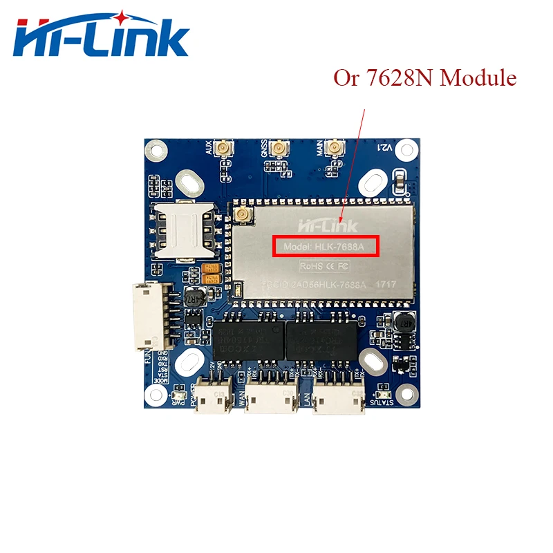 
Wireless 4G Router module Portable Gateway with MT7688AN/MT7628 Chipset EC25 4G Chipset 