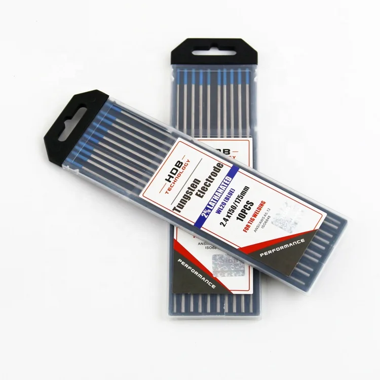 LA2O3 Lanthanum Tungsten Electrode WL20 Welding Rod 150/175mm Length