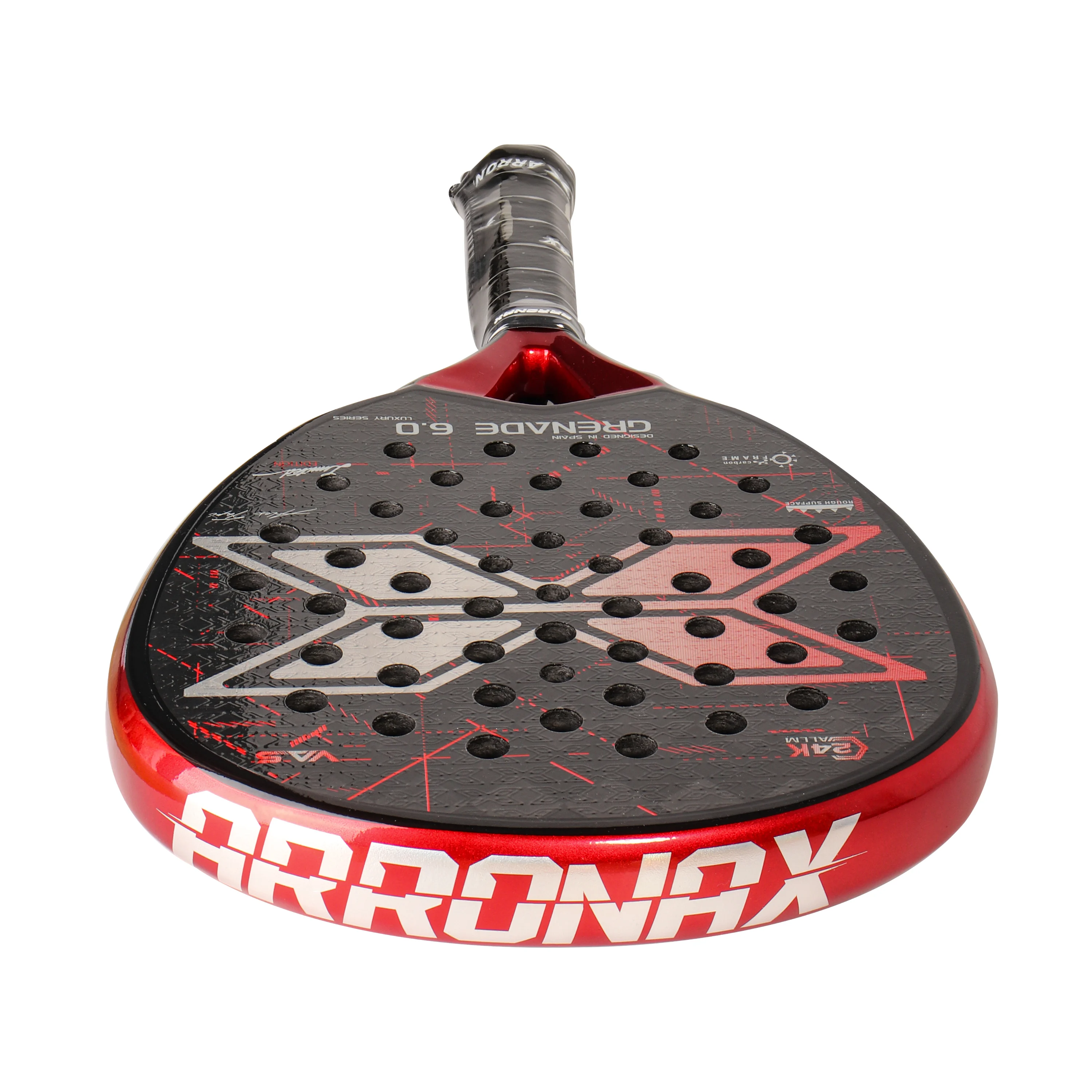 Top Ranked Quality Unique Design Professional Manufacturer Custom 24K Carbon Fiber Padel Racket Paddle Tennis Racket