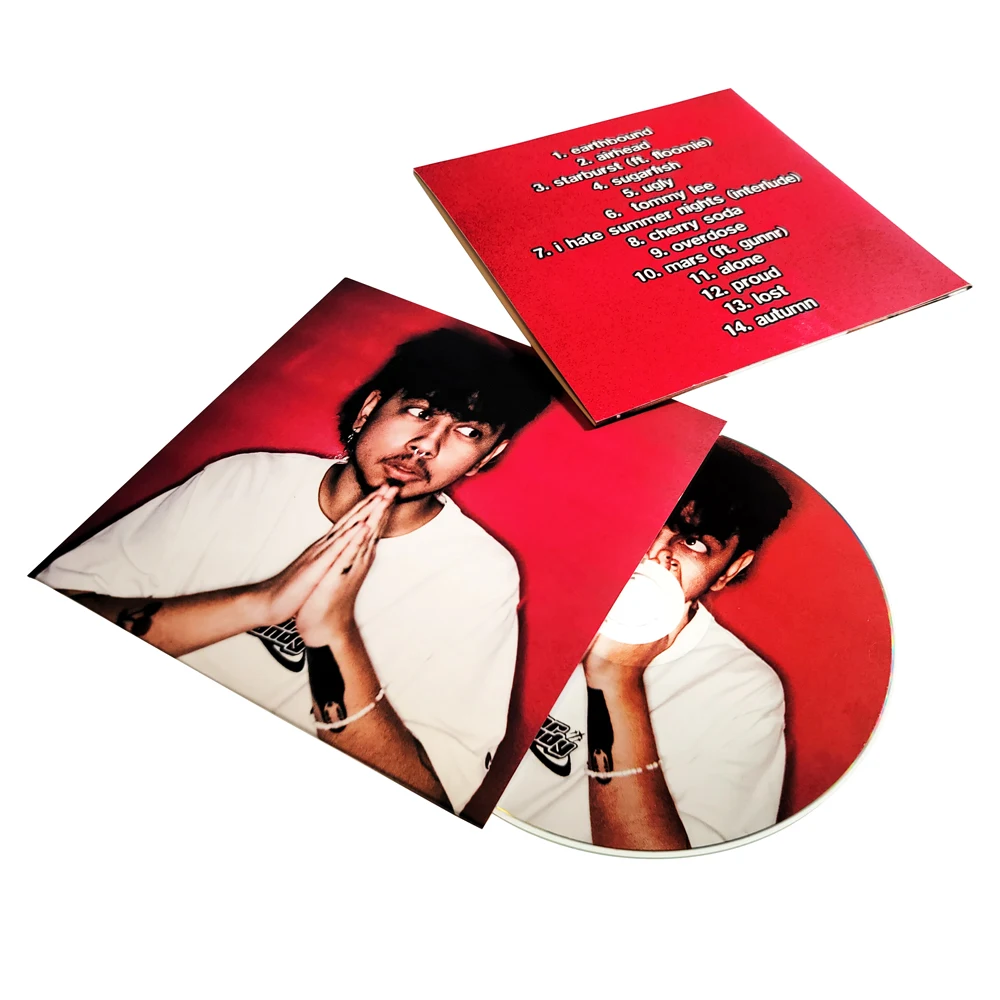 Cheap Premium Quality Disc Printing Services Cardboard Jacket cd printing and packaging CD Replication cd