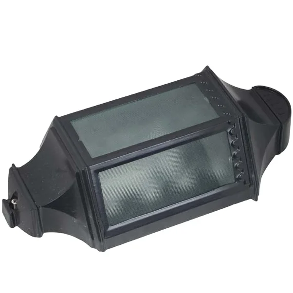 Энергосберегающая светодиодная лампа E27, черного цвета, в форме конфет, уличная водонепроницаемая лампа, перегородка IP44, влагостойкий свет для сада, улицы