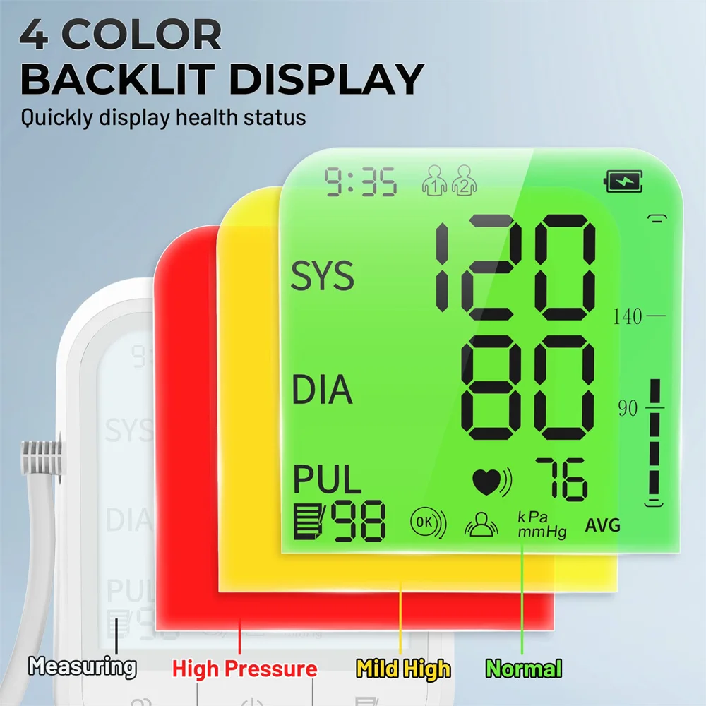 Electric Arm Bp Monitor WIFI Blood Pressure Machine Tensiometros Bp Machine Digital Bluetooth Blood Pressure Monitor