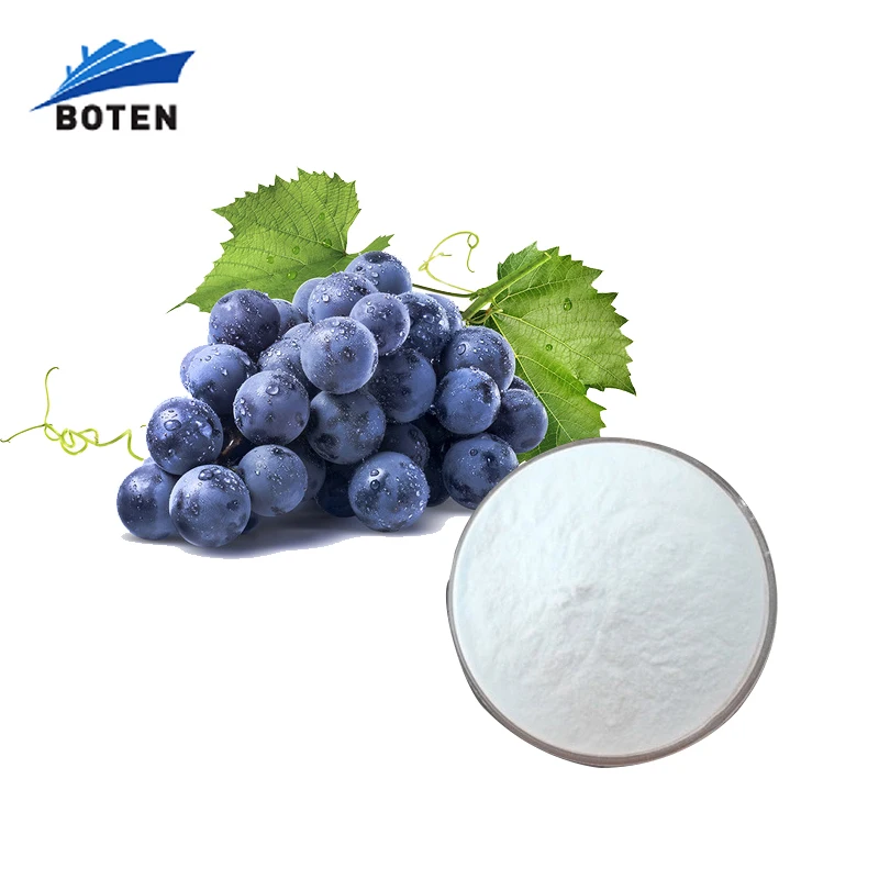 Organic Trans Resveratrol 50% Grapeskin P.E 501-36-0 water soluable