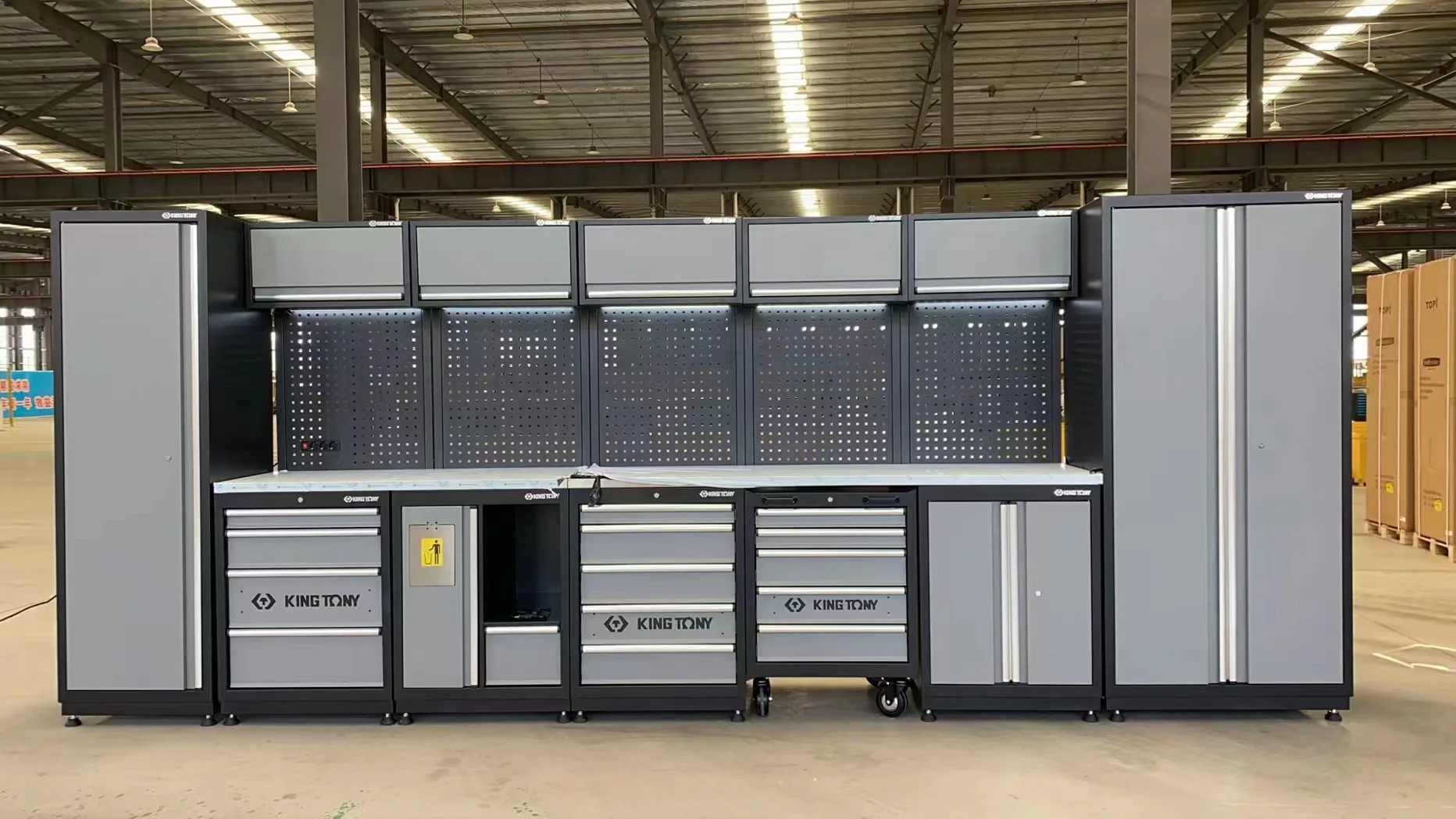 Customized Stanley Combined Removable Tool Boxes and storage cabinet Workshop Garage Storage Workbench Tool Cabinet