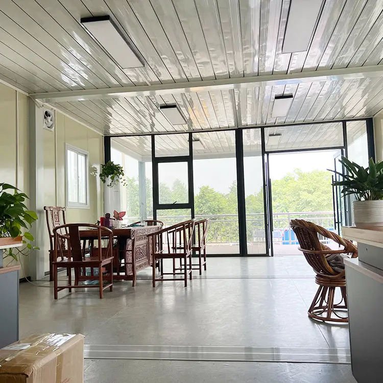 20 foot portable house, simple assembled container house, mobile warehouse house