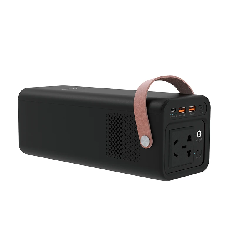 Power bank jump starter 200W Lithium Ion Energy System Charging Solar Generator Portable power bank 52800mAh fast charging