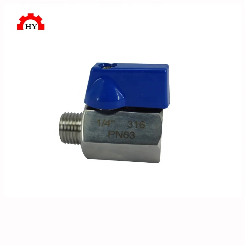 Stainless Steel 304 NPT Male Female Thread Mini Ball Valve