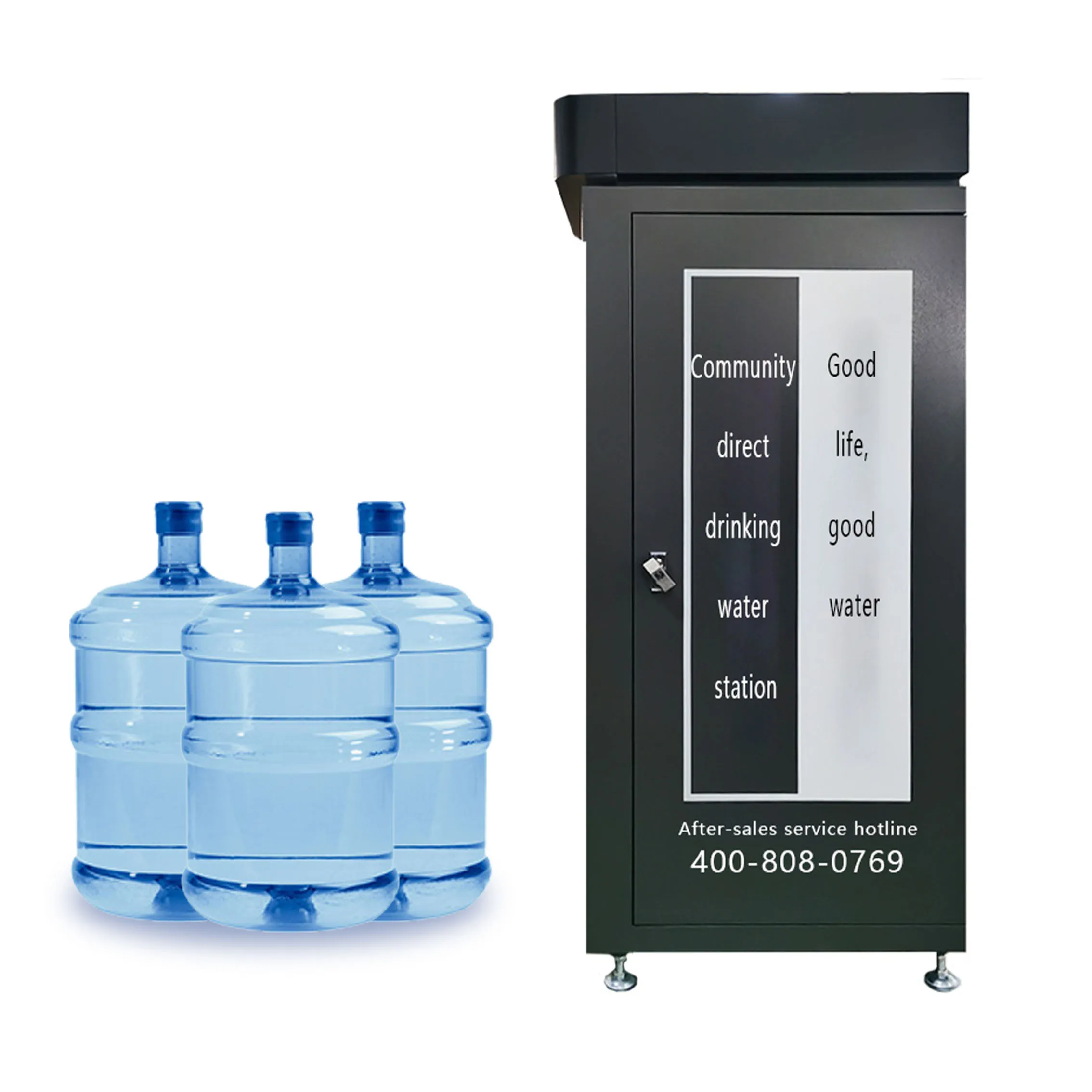 Reverse Osmosis vending 800G 400G water device Bottled Water Vending machine For Drinking Watervending machine with ambientwater