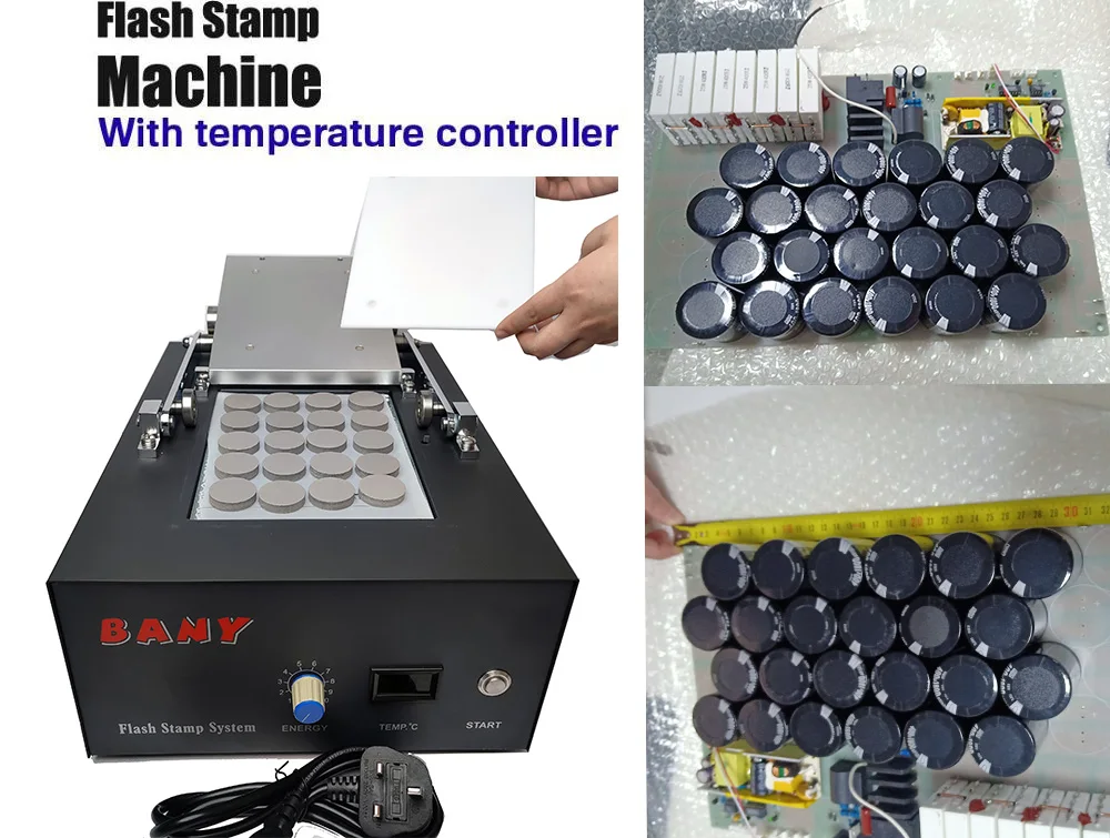Factory BANY Series B1511+ Enhanced Temperature Controller Photosensitive Seal Fast Exposure Flash Stamp Making Machine