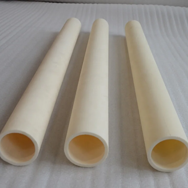 Hot sale 95 99 al2o3 alumina corundum ceramic tube Industrial Ceramic pipe