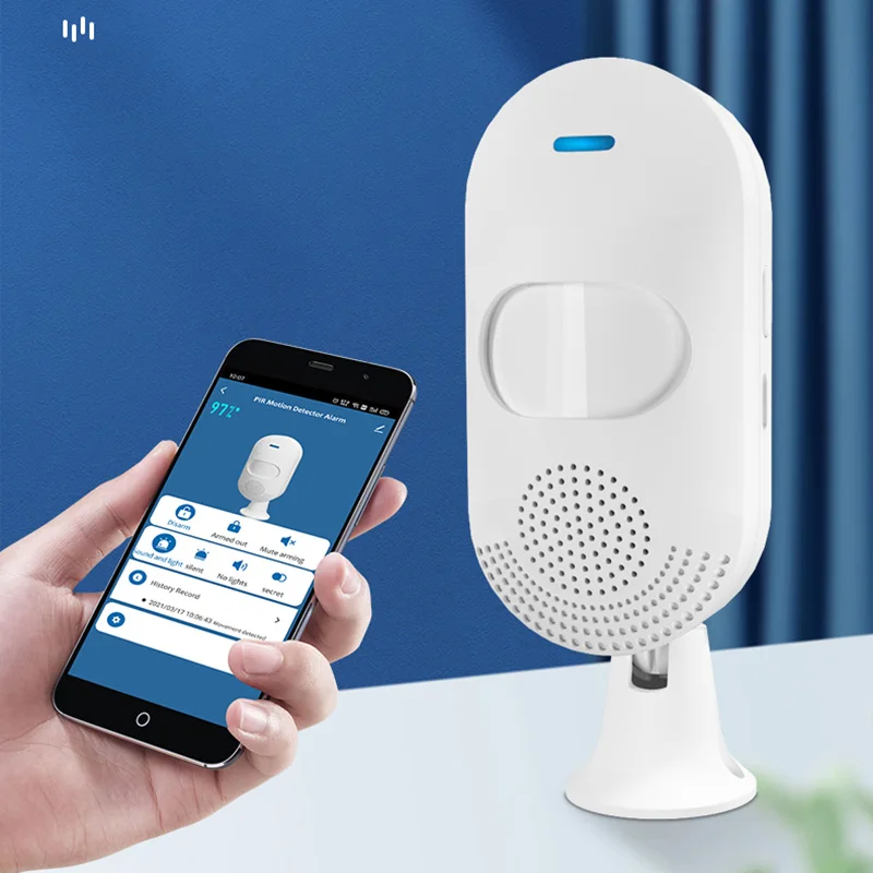 High Quality Smart Life Pepper Spray With Sensor Hidden Pir Motion Detector Alarm