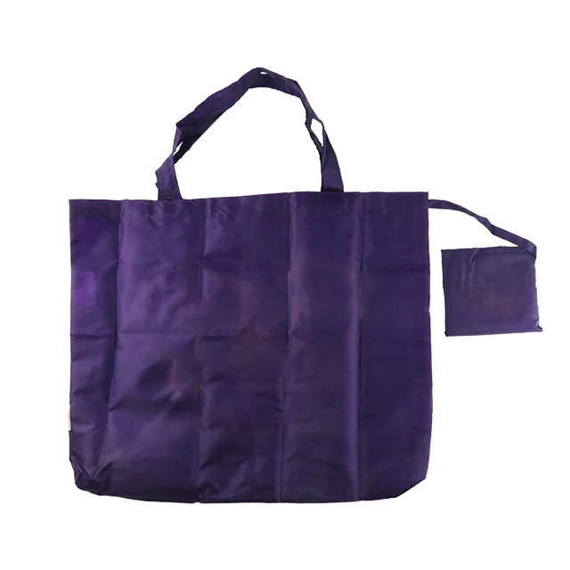 OEM/ODM Shopping Bag Custom Folding Tnt Bolsas Nylon Foldable Grocery Tote Bag With Pocket