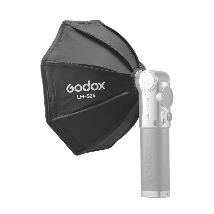 new GODOX LM-S25 Octa Softbox for Godox Lux Master Retro Camera Flash