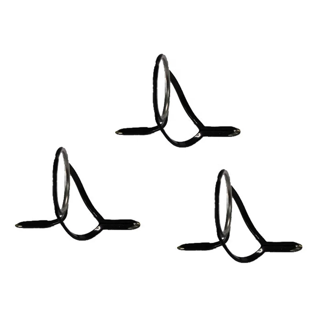 Коррозионно-стойкое направляющее кольцо для удочки серии B, Спиннинг для ловли карпа, компоненты для удочки, направляющий комплект #6-#50