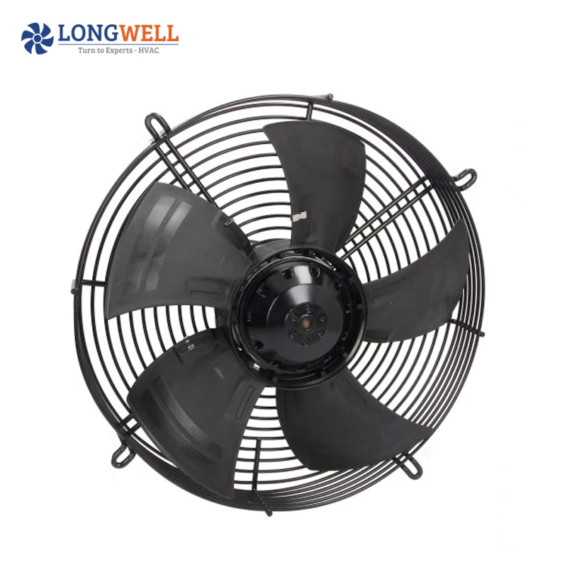 250mm AC aluminum alloy frame steel blades low noise compact ac axial flow fan
