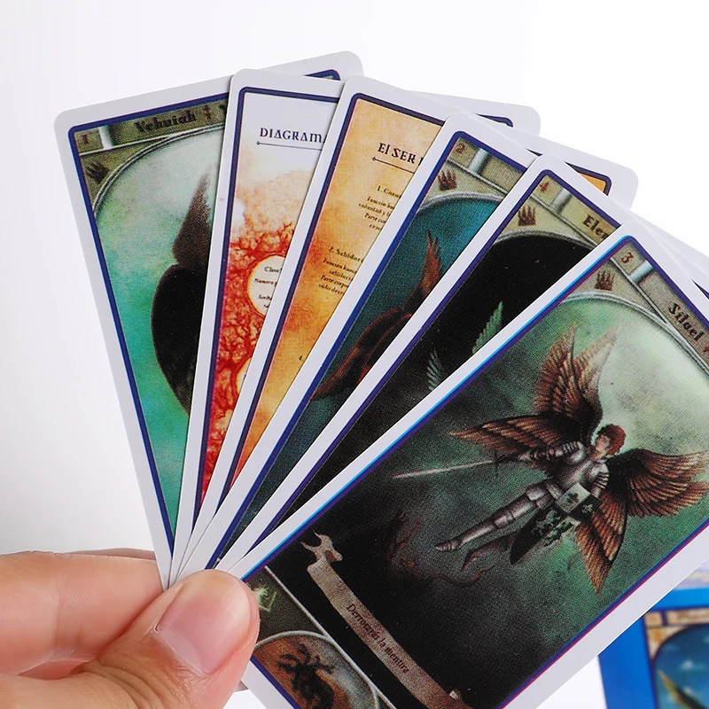 
Wholesale Factory Price Custom Made Angel Tarot Decks Printing Playing Card Tarot Cards 