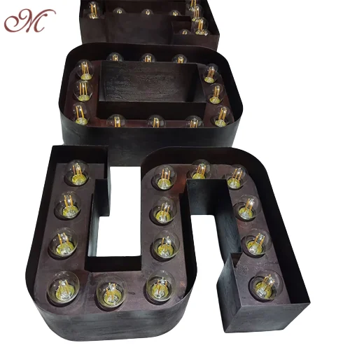 LED Marquee Letters Light Alphabet Sign Light Up Alphabet Marquee Letter Sign for Bar Holiday Christmas Party Decorations