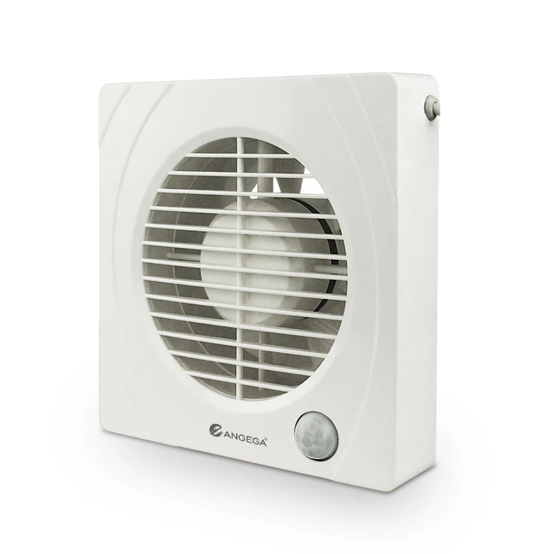 Angega A4 5 6 inch Window shutter bathroomPlastic Kitchen Ventilation Fan Human body induction Wall mounted  exhaust fan