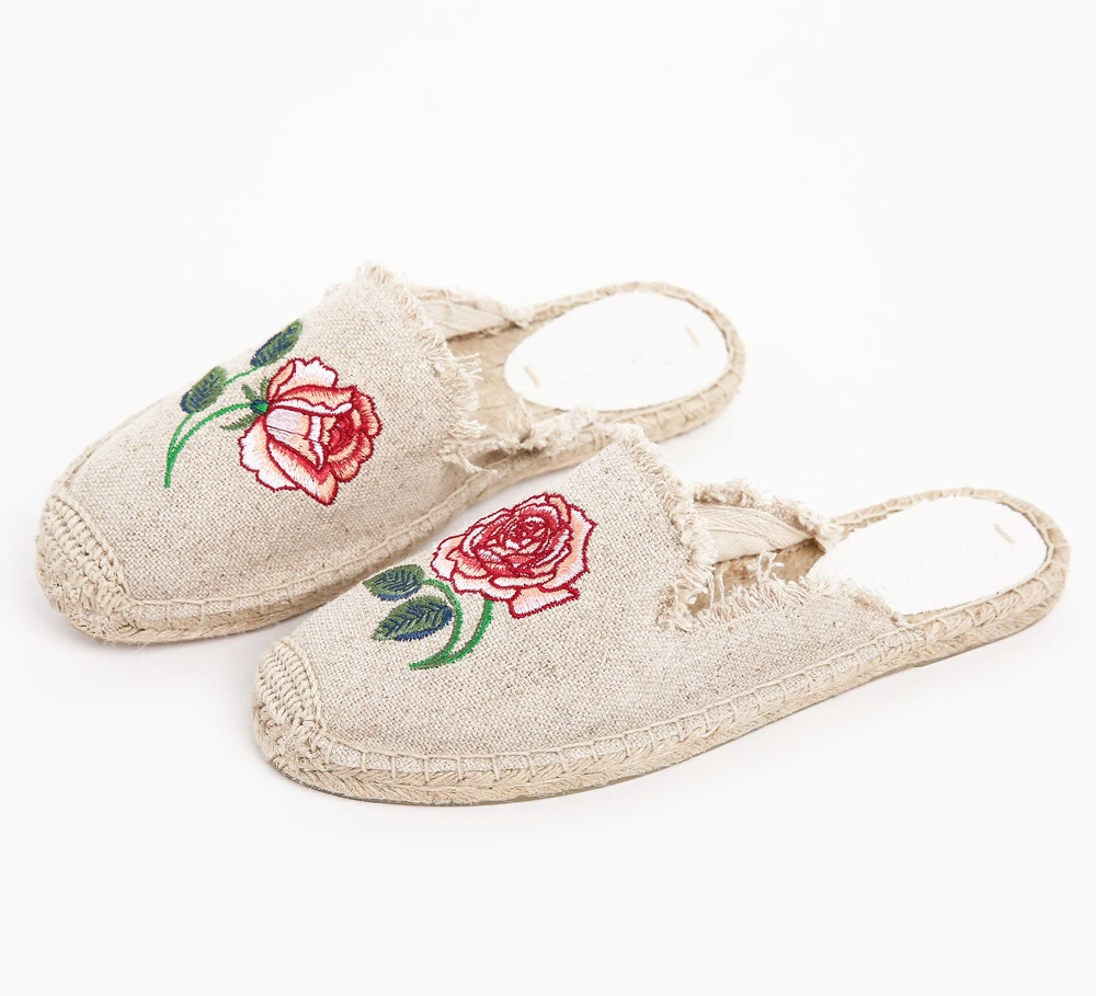 Nicecin Wholesale Jute Sole Le Femme Espadrille Sandal