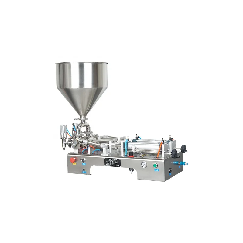DUOQI G1WTD Horizontal Type Paste Liquid Cream Juice Chocolate Yogurt Jam Chili Sauce Filling Machine