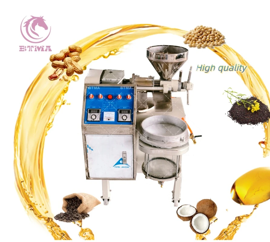 BTMA home use Small Seed Oil Press Machine for Individual Use plant extractor machine