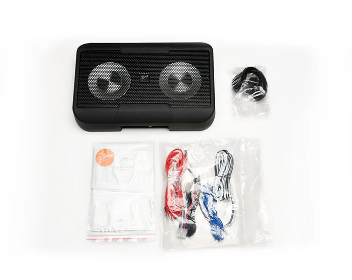 HiVi Car audio 6 inch subwoofer active car speaker Double Woofer design V6 active 120w woofer