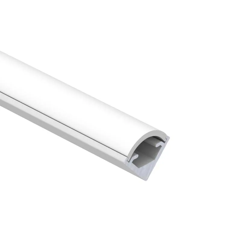 KA22 Free samples small alu profil channel extrusion 45 degree wall angle led strip lighting corner led aluminum profile