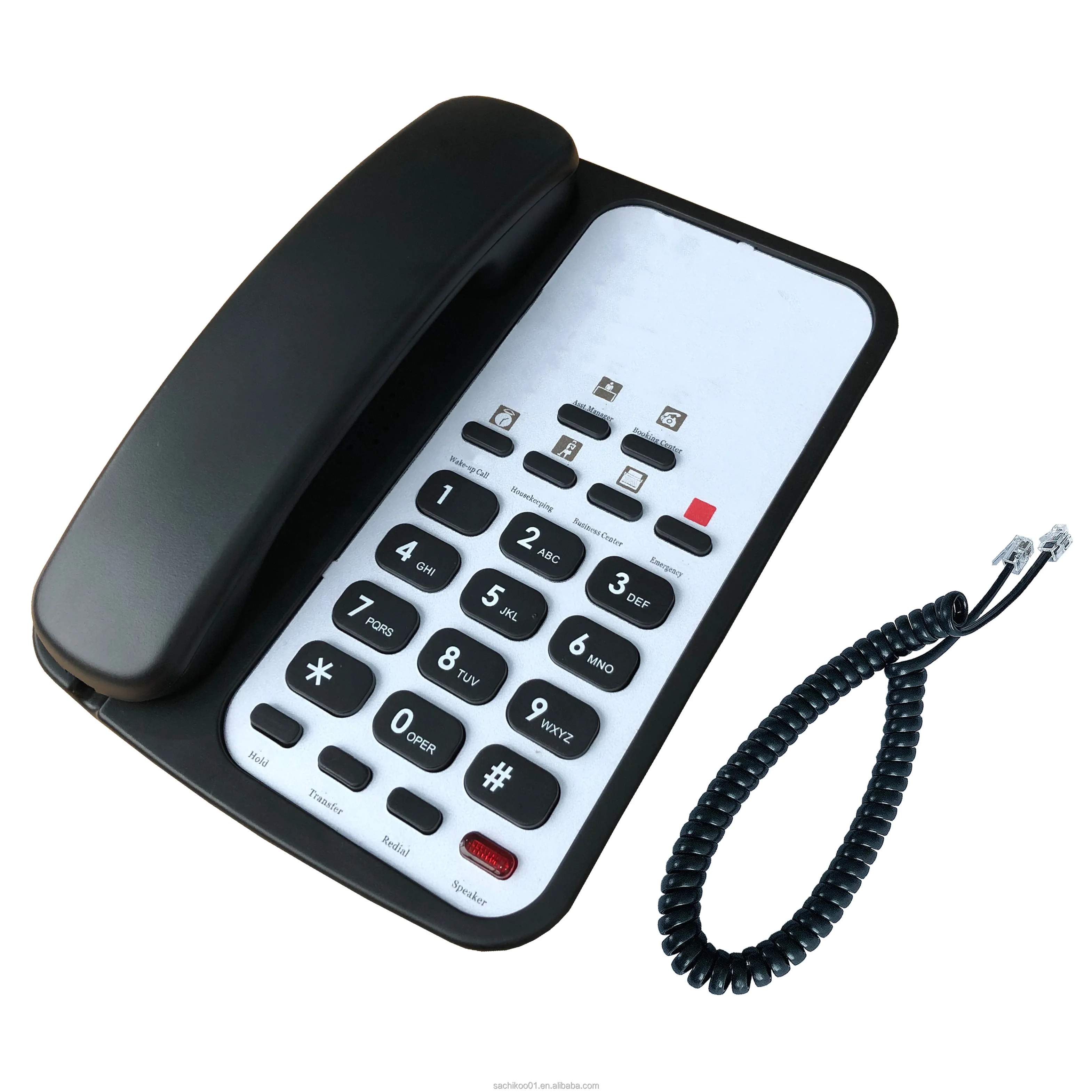 Классический SN-0015 Sachikoo, лидер продаж, стационарный телефон для гостевого номера отеля с 8-скоростными клавишами