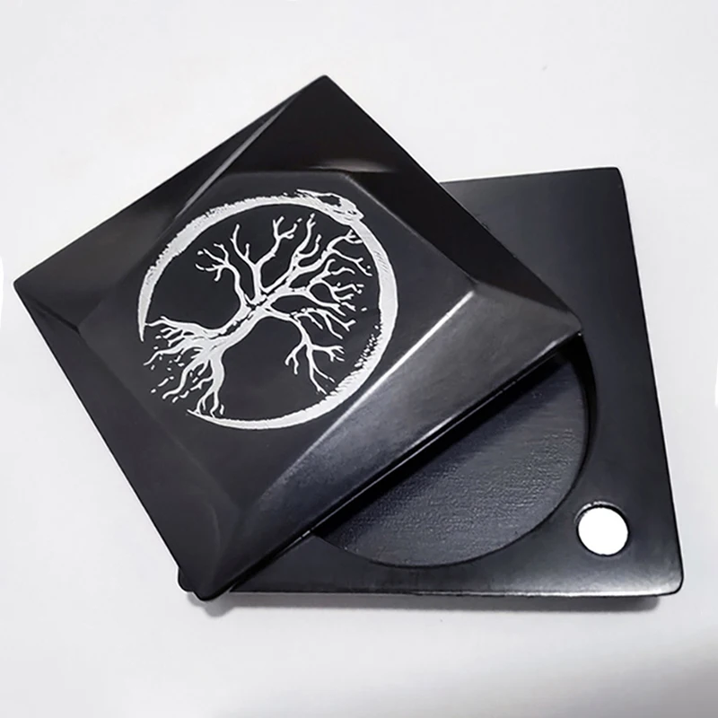 magnetic refill solid cologne hard case