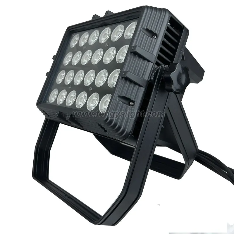 waterproof outdoor IP65 24pcs 10w rgbw 4 in 1 LED wall washer stage lighting