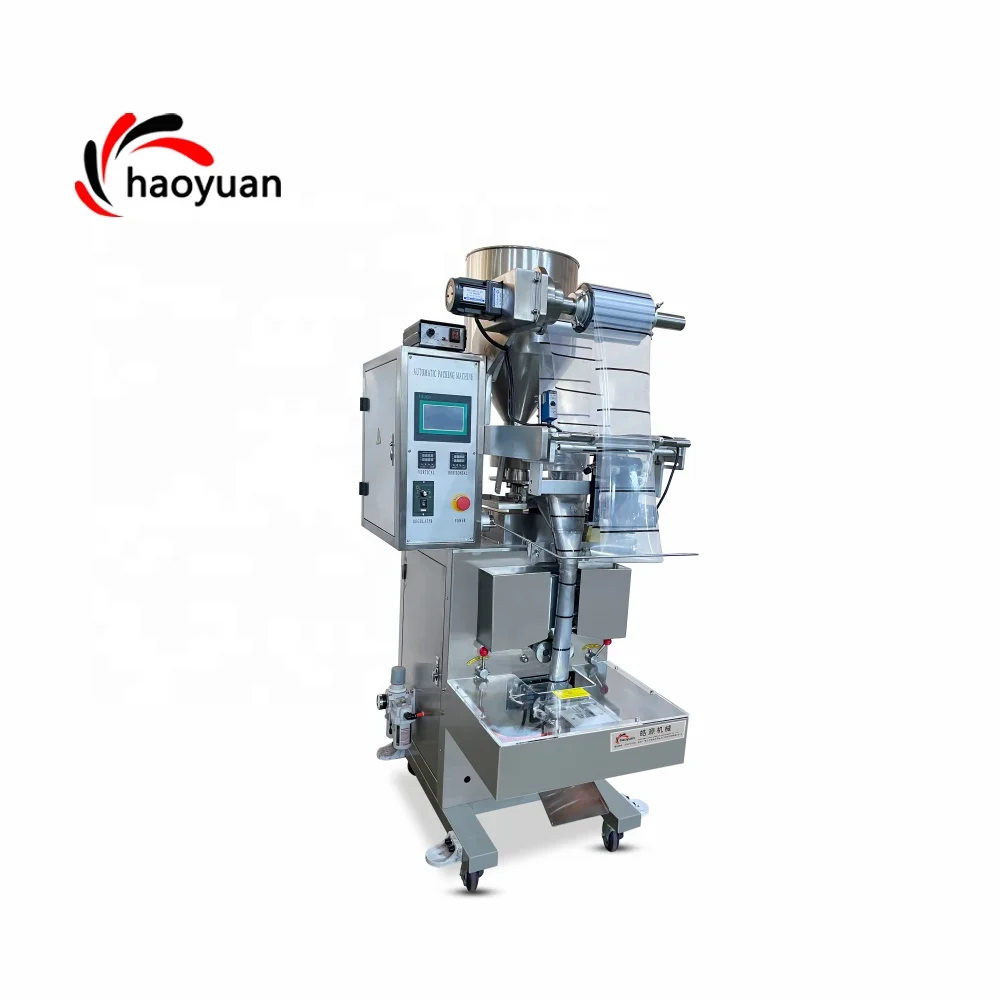 HY-K Haoyuan Pillow Stand Food Candy Bean Small Sugar Valve Bag Packing Machine