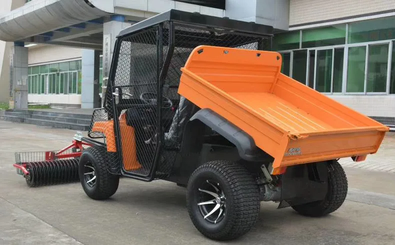 Turf golf cart gator utility vehicle for golf course farm truck with cargo box