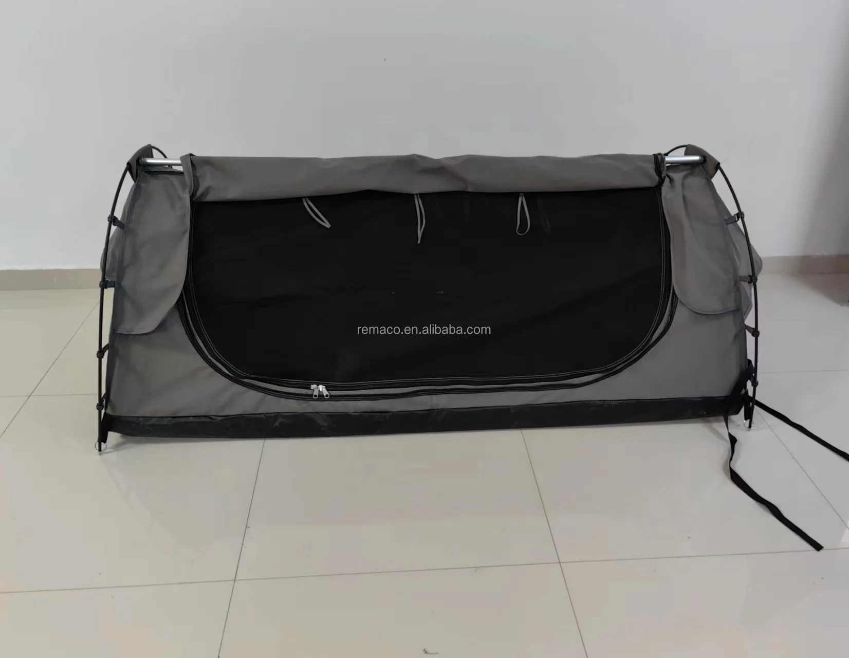 outdoor camping waterproof canvas single high quality swag tent light weight swags camping tent