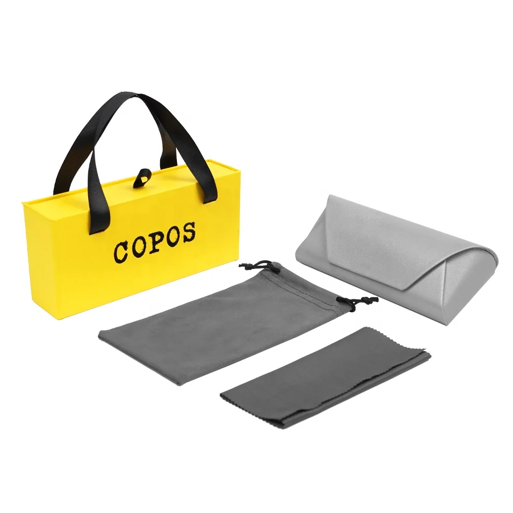 Custom Logo Paper Cardboard Box Funky Sunglasses Package Set Glasses Case Packaging Eyeglasses Cases & Bags Folding Glasses Box