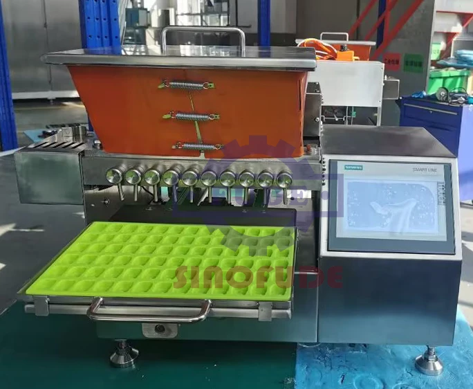 Semi-automatic Easy operate gelatine gelatine gummy bear jelly soft candy equipment depositor making machine