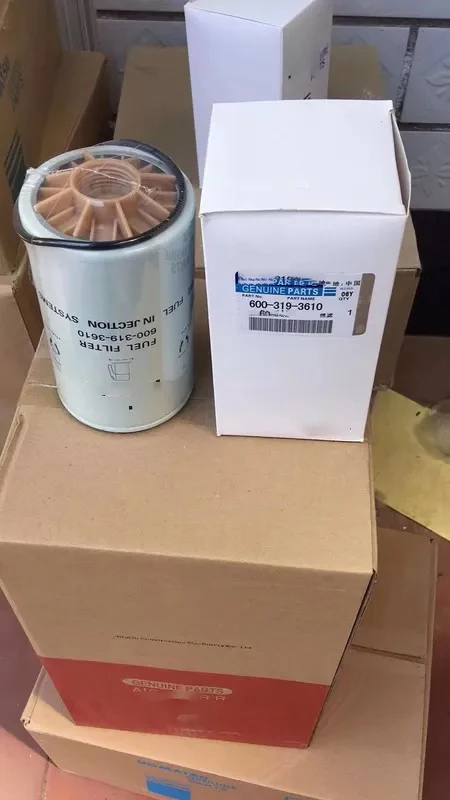 
Excavator Fuel water separator replace parts filter 600-319-3610 for PC200-8 PC200 210 
