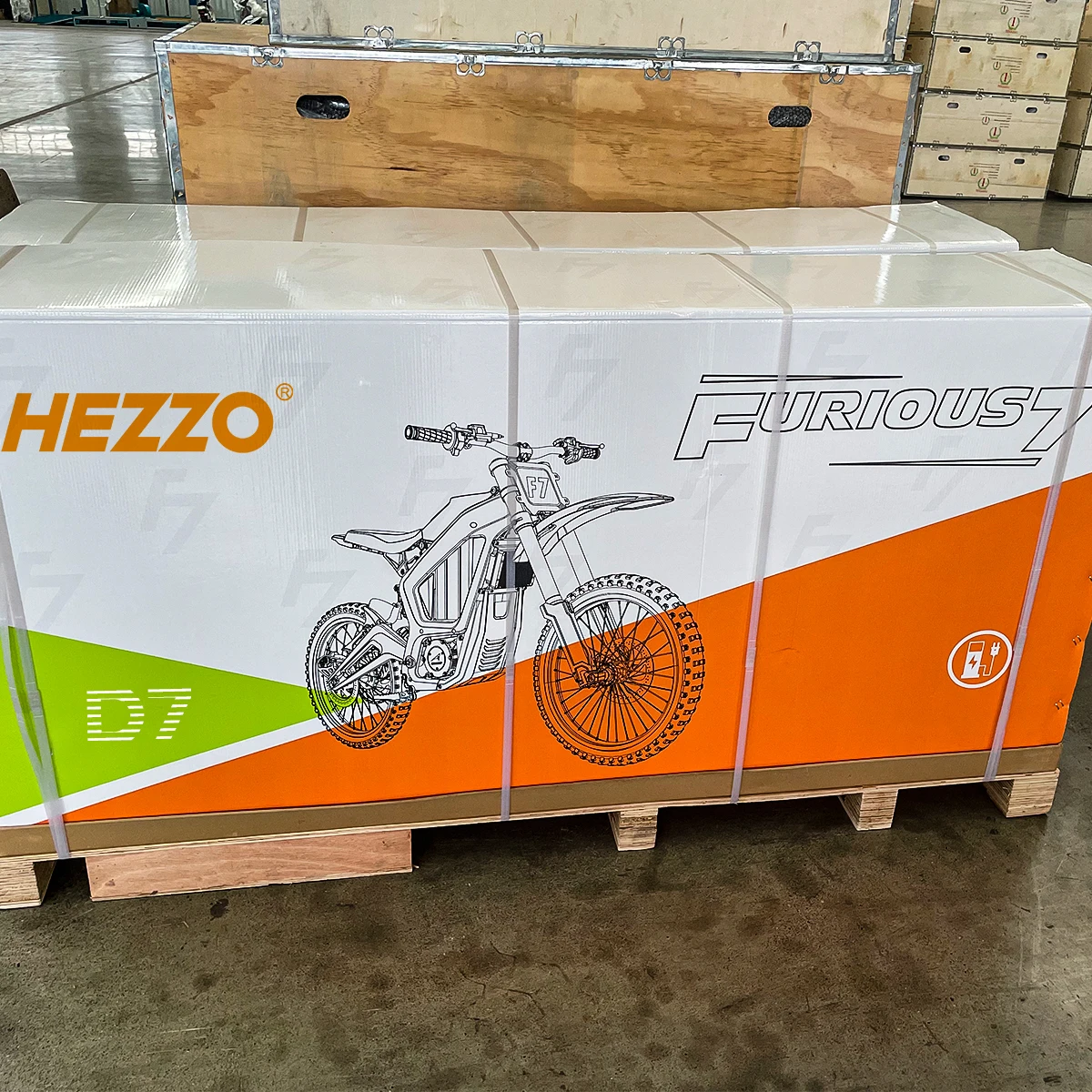 2024 EEC Electric Dirt Bike Light Dirt Bike 72v 9000w Mid-drive 40Ah Powerful Off Road Ebike Electric Motorcycle