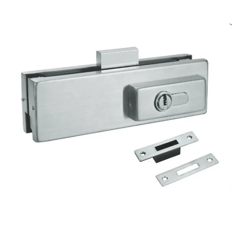 CRITERION Wholesale Custom Cheap Glass Door Bottom Patch Clamping With Key