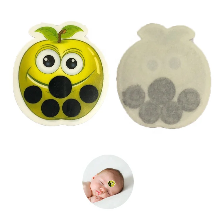 2023 new Cartoon shape Baby Forehead Fever Thermometer Sticker Liquid crystal thermometers for Children