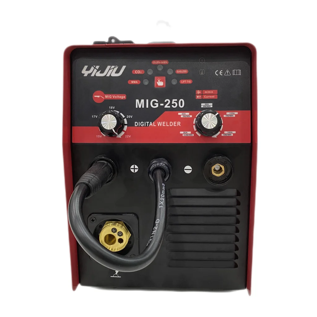 2024 YIJIU MIG/MAG/TIG/MMA  Gas/Gasless 4 In 1 MIG Welding Machine cheap price