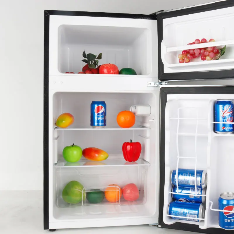 BCD-89 the Most Popular Hotel Home Rfridge Freezer Double Door Refrigerator