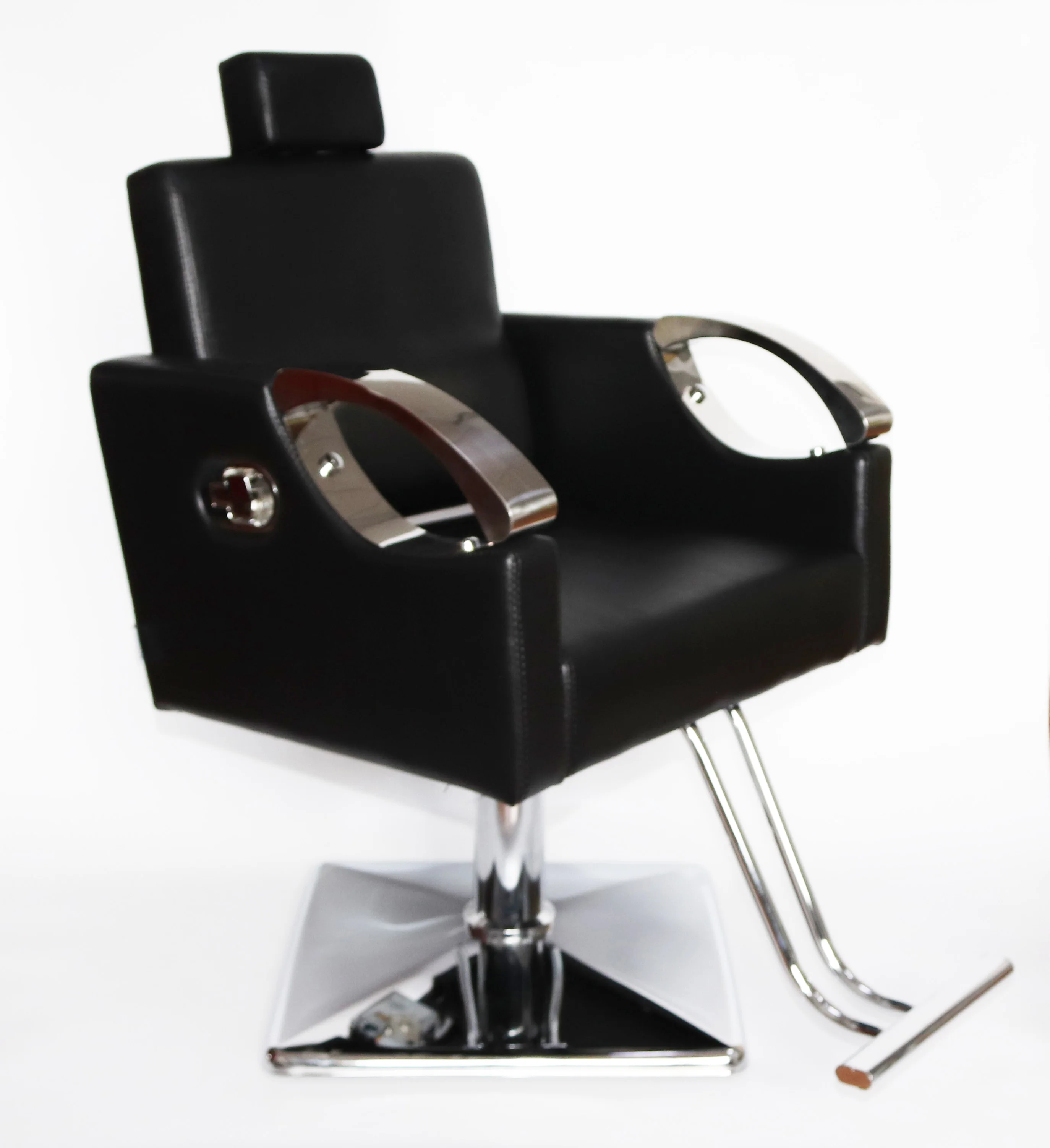 shaving genuine synthetic leather hydraulic pump rotate height adjustable hairdressing salon furniture reclining barber chair