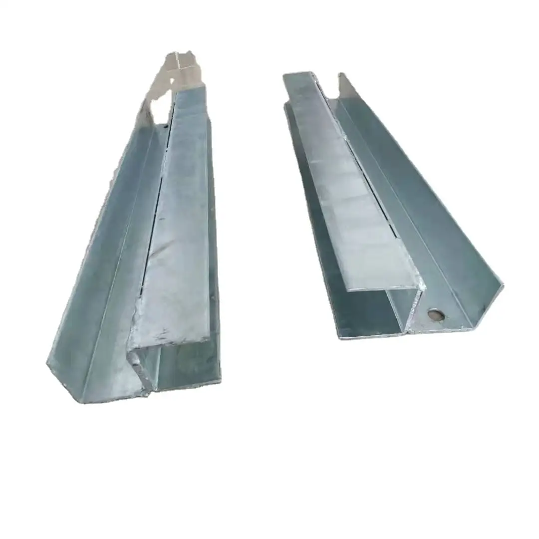 Wholesale Cold formed galvanized steel c channel C profile solar mounting system galvanized steel bracket solar C purlin