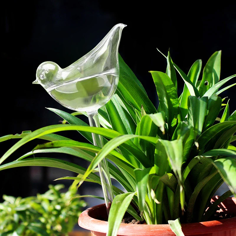 Little Bird-shaped Automatic Dripper Plant Water Drip Bulbs Dripping Ball Plant Watering Tool Flower Pot Watering