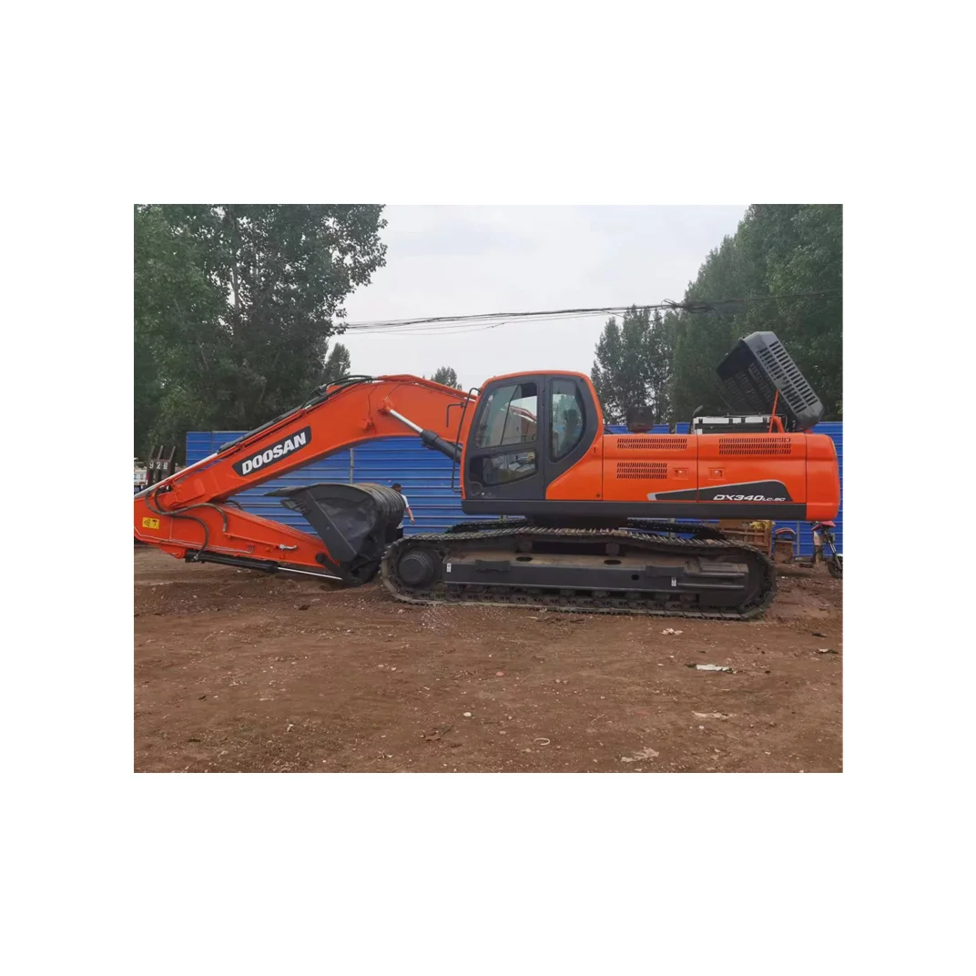 34 Ton Doosan 340 Crawler Excavator Dx340 Engineering Machinery Made by Korean Original Luxury 2019 Provided Doosan Engine 