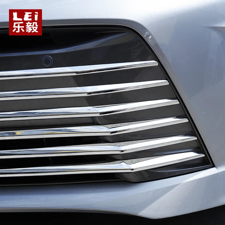 LEYI горячая Распродажа ABS покрытие серебряные автомобильные аксессуары Передняя решетка передний бампер решетка для Sienna 2018 2019
